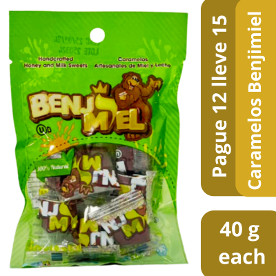 Caramelos Benjimiel Pague 12 Lleve 15