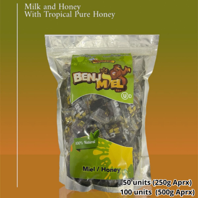 Benjimiel Honey Flavor Candies 100 units x 500 g