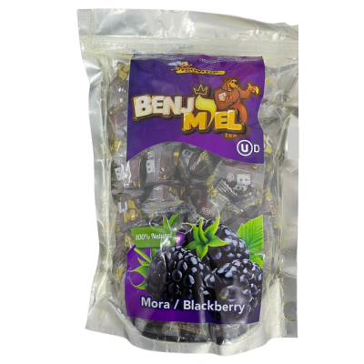 Benjimiel Blackberry Flavor Candies 100 units x 500 g