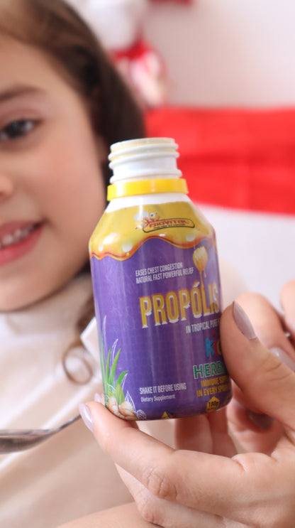 KIDS - BIOVITAL COUGH SYRUP WITH PROPOLIS & PURE TROPICAL HONEY 180G