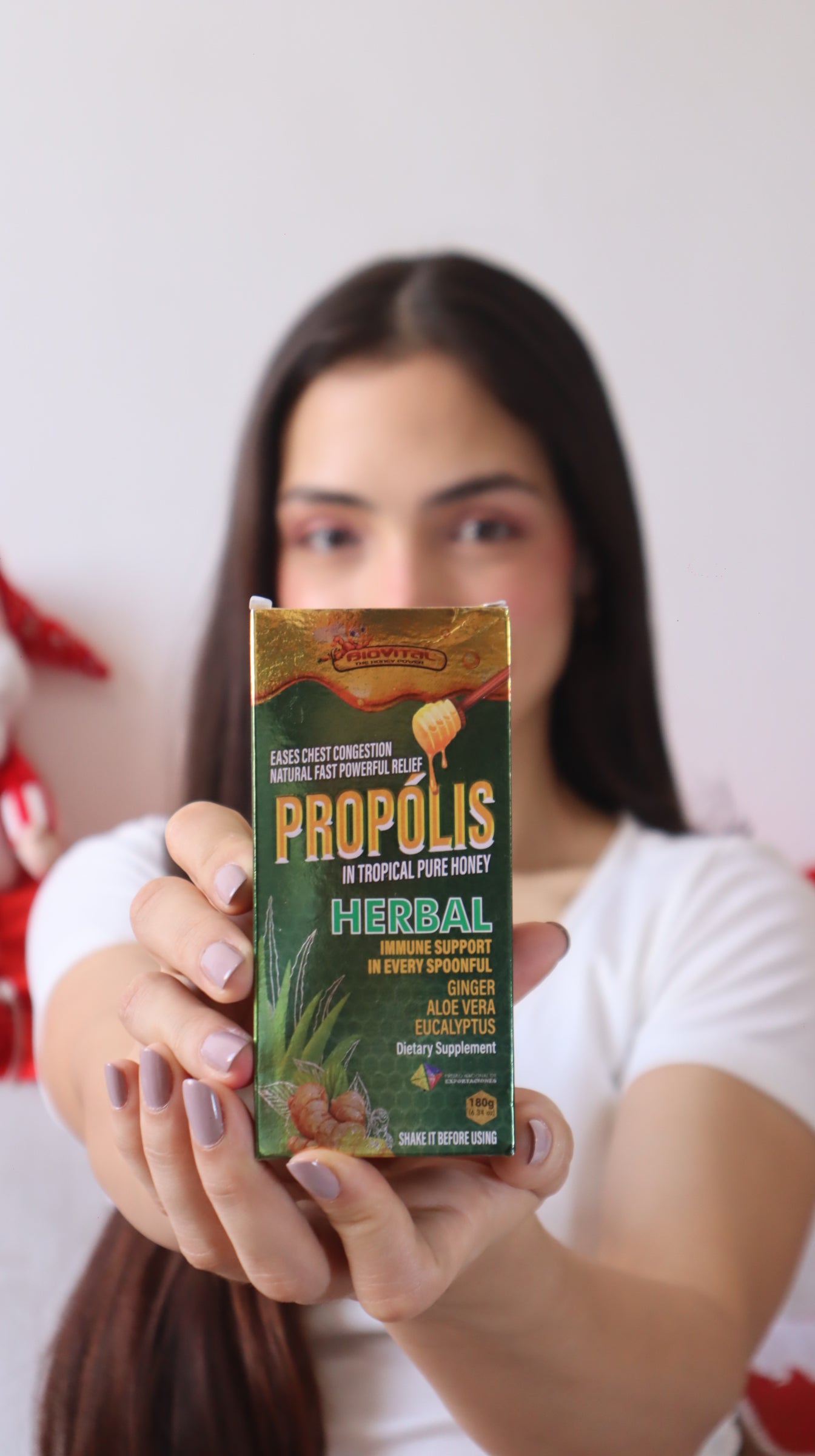 ADULTS - BIOVITAL COUGH SYRUP WITH PROPOLIS & PURE TROPICAL HONEY 180G