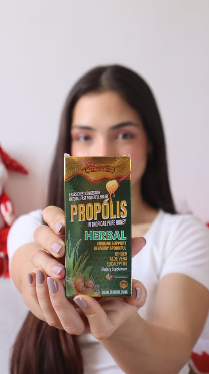 ADULTS - BIOVITAL COUGH SYRUP WITH PROPOLIS & PURE TROPICAL HONEY 180G